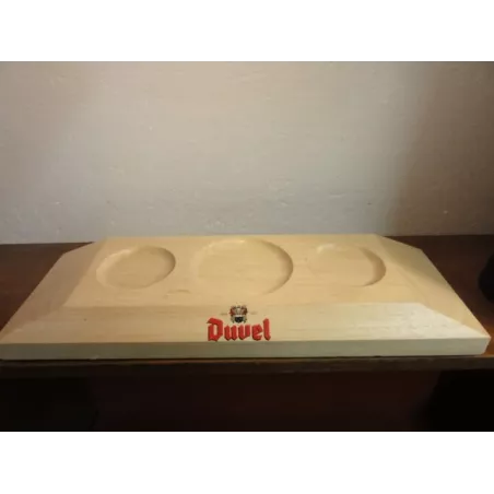 1 PRESENTOIR  DUVEL EN BOIS