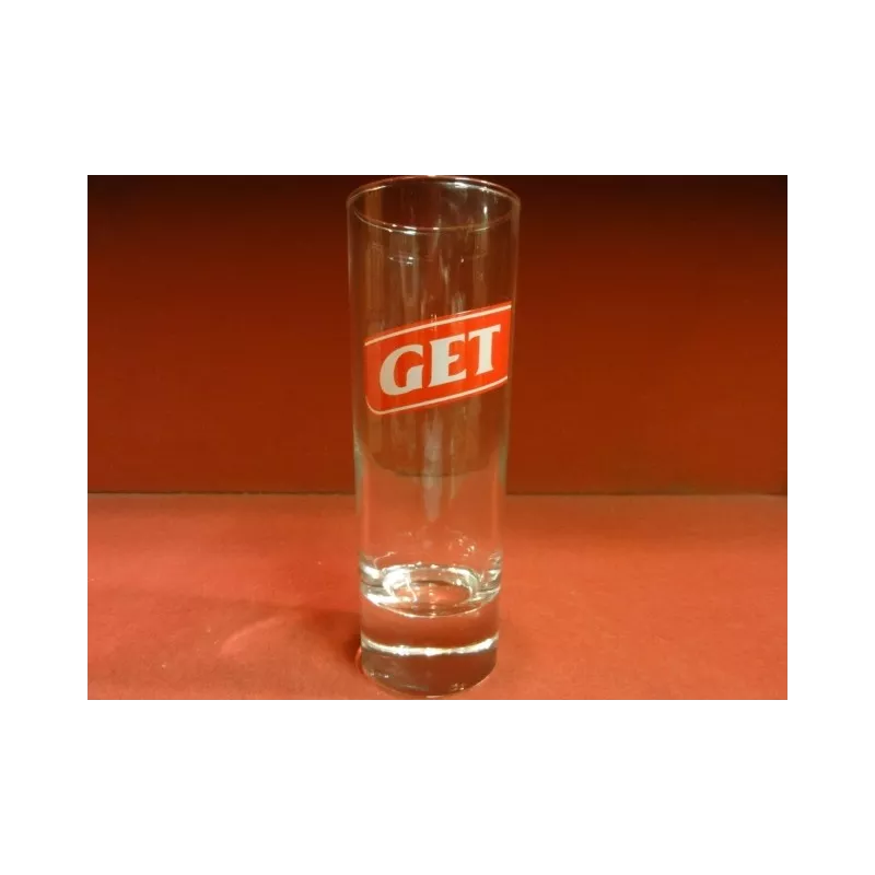 6 VERRES GET TUBO 22CL HT. 15.20CM