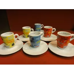 6 TASSES A CAFE KIMBO COLLECTOR