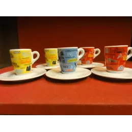 6 TASSES A CAFE KIMBO COLLECTOR