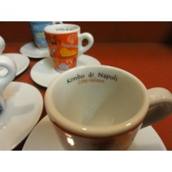 6 TASSES A CAFE KIMBO COLLECTOR
