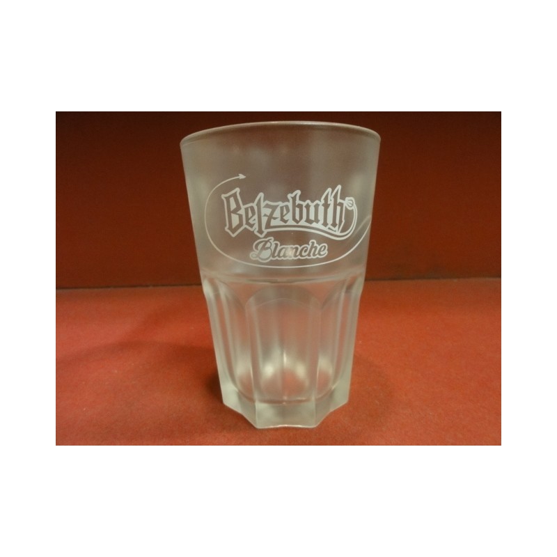 6 VERRES BELZEBUTH BLANCHE 25CL