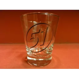 6 VERRES PASTIS 51 EXPORT HT.10.70CM