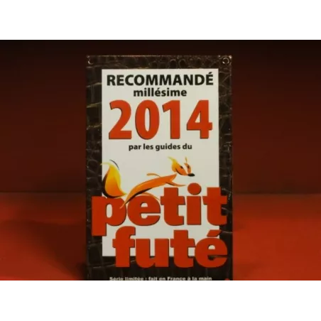 PLAQUE EMAILLEE LES GUIDES DU PETIT FUTE 2014