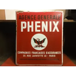 PLAQUE EMAILLEE ASSURANCE PHENIX