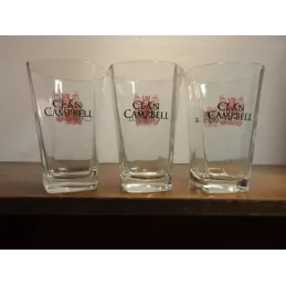 3 VERRES CLAN CAMPBELL 27CL