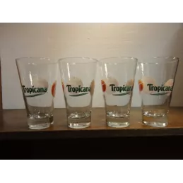 4 VERRES TROPICANA 30CL