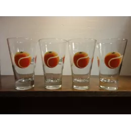 4 VERRES TROPICANA 30CL