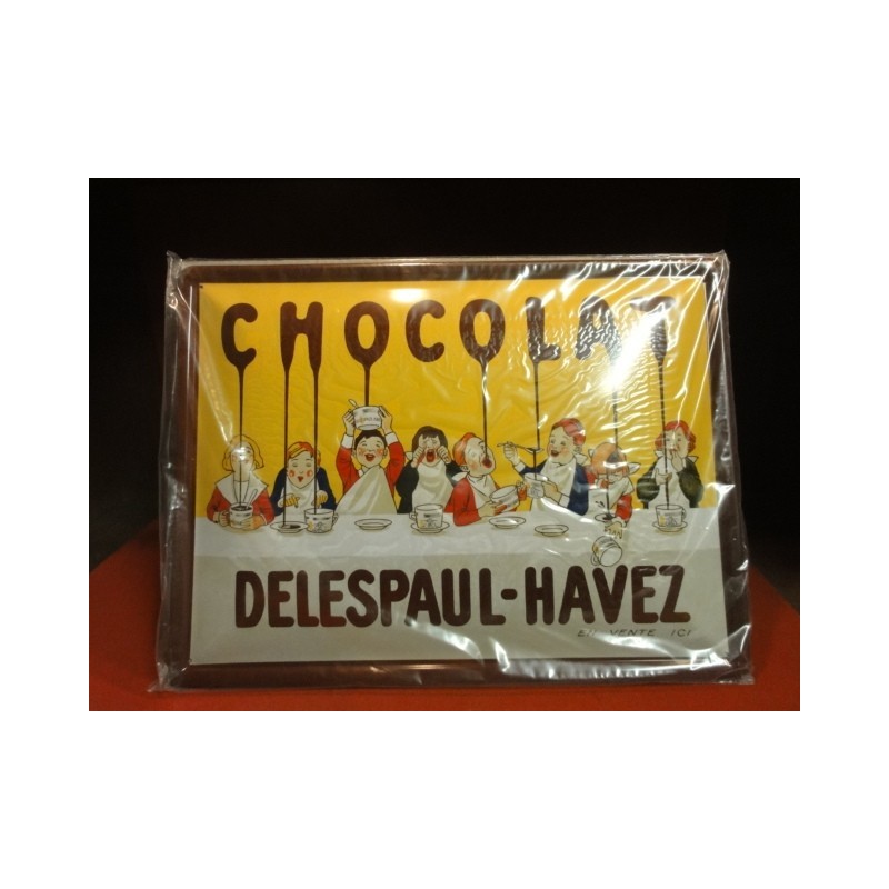 1 TOLE CHOCOLAT DELESPAUL-HAVEZ