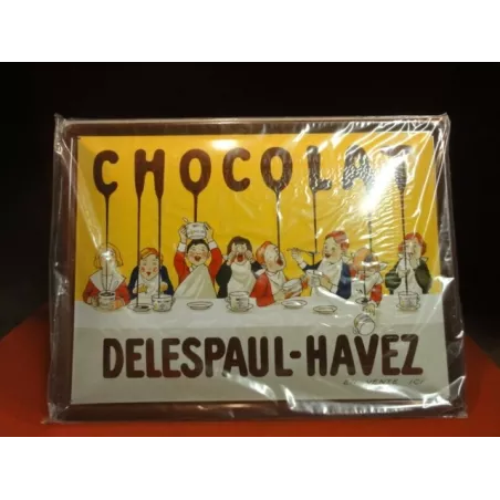 1 TOLE CHOCOLAT DELESPAUL-HAVEZ