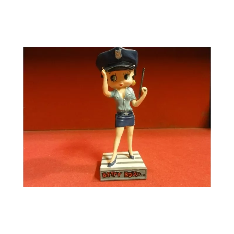 FIGURINE BETTY BOOP AGENT DE POLICE