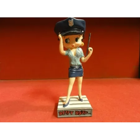 FIGURINE BETTY BOOP AGENT DE POLICE