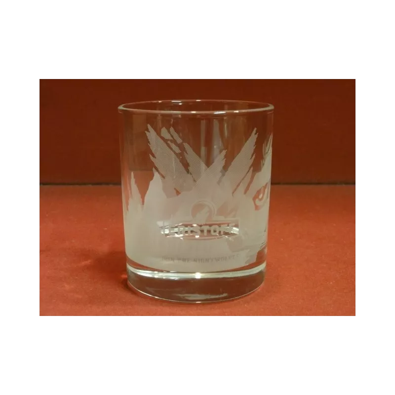 6 VERRES ERISTOFF GIVRES HT. 8.30CM