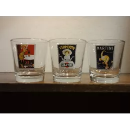 3 VERRES MARTINI COLLECTOR