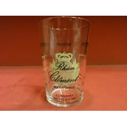 1 VERRE RHUM CLEMENT HT. 9.80CM