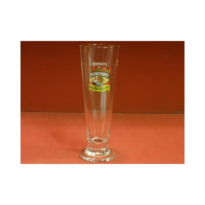 1 VERRE LA FOUDROYANTE  20CL HT. 18.50CM