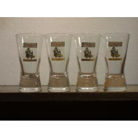 4 VERRES GAMBETTA  DE JANOT 