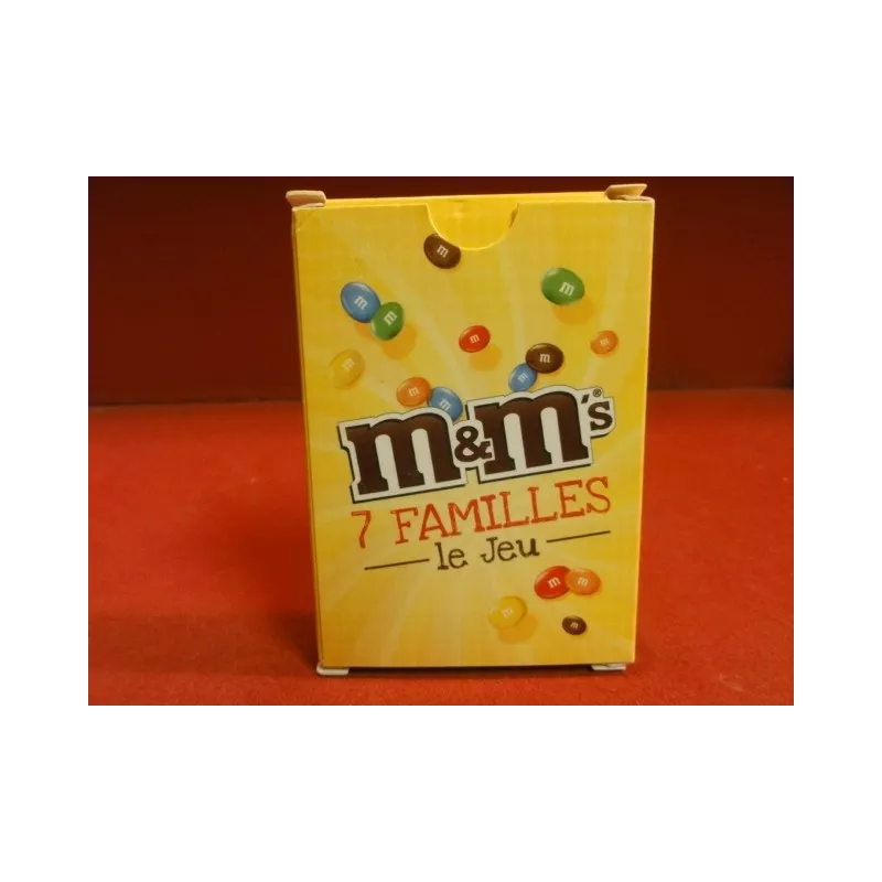 1 JEUX DE 7 FAMILLE M&M'S