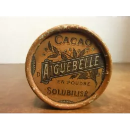 1 BOITE CACAO AIGUEBELLE  EN CARTON