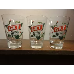 3 VERRES GET/PERRIER 30CL