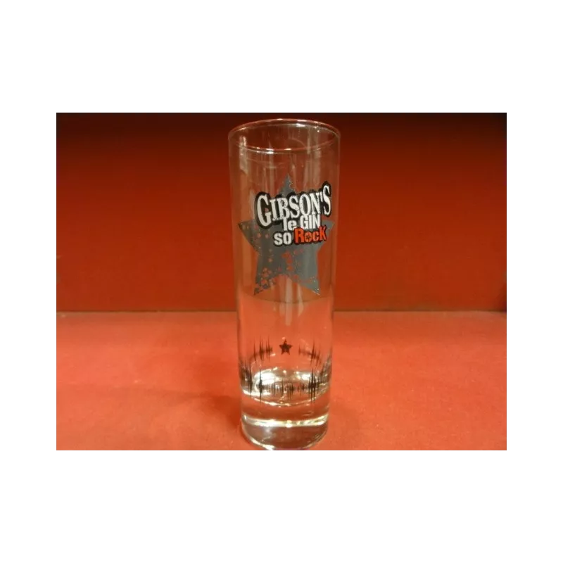 6 VERRES GIBSON'S 22CL