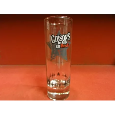 6 VERRES GIBSON'S 22CL