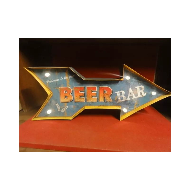 ENSEIGNE  BEER BAR 