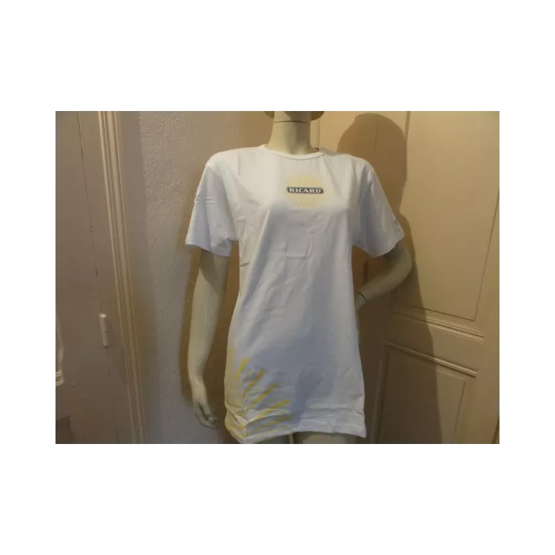 1 TEE SHIRT RICARD BLANC