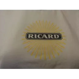 1 TEE SHIRT RICARD BLANC