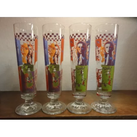 4 VERRES TEISSEIRE COLLECTOR 