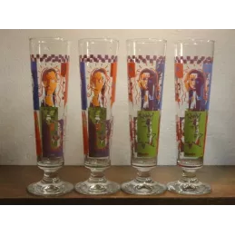 4 VERRES TEISSEIRE COLLECTOR 