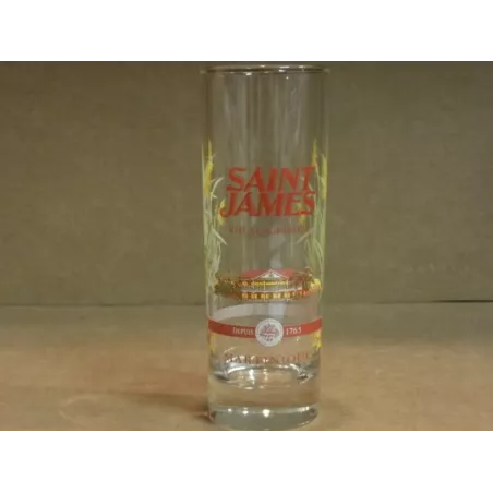 6 VERRES  RHUM  SAINT JAMES  25CL