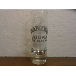 6 VERRES VODKA DANZKA 6CL HT. 10.50CM