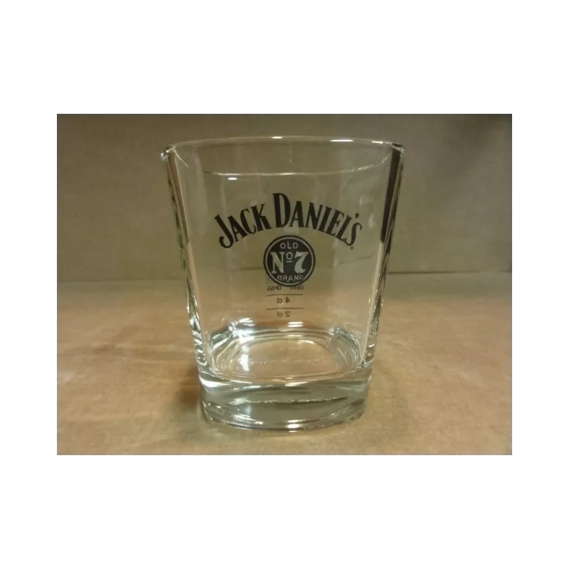 6 VERRES JACK DANIEL'S HT. 9CM