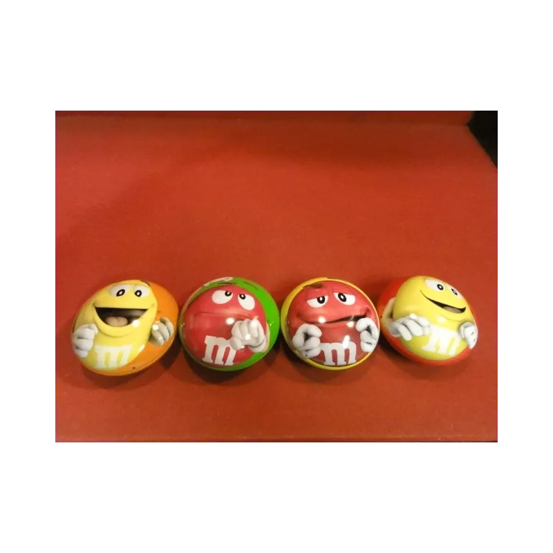 4 BOITES DE M&M'S