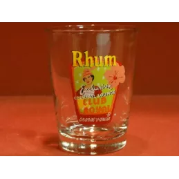 1 VERRE RHUM HT. 9.50CM