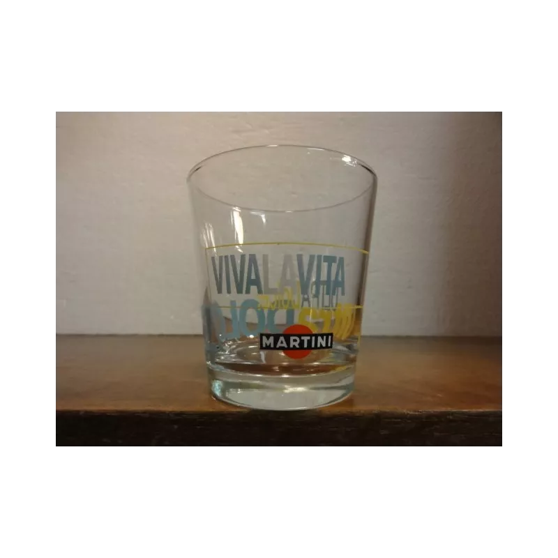 6 VERRES MARTINI COLLECTOR  HT. 8.50CM