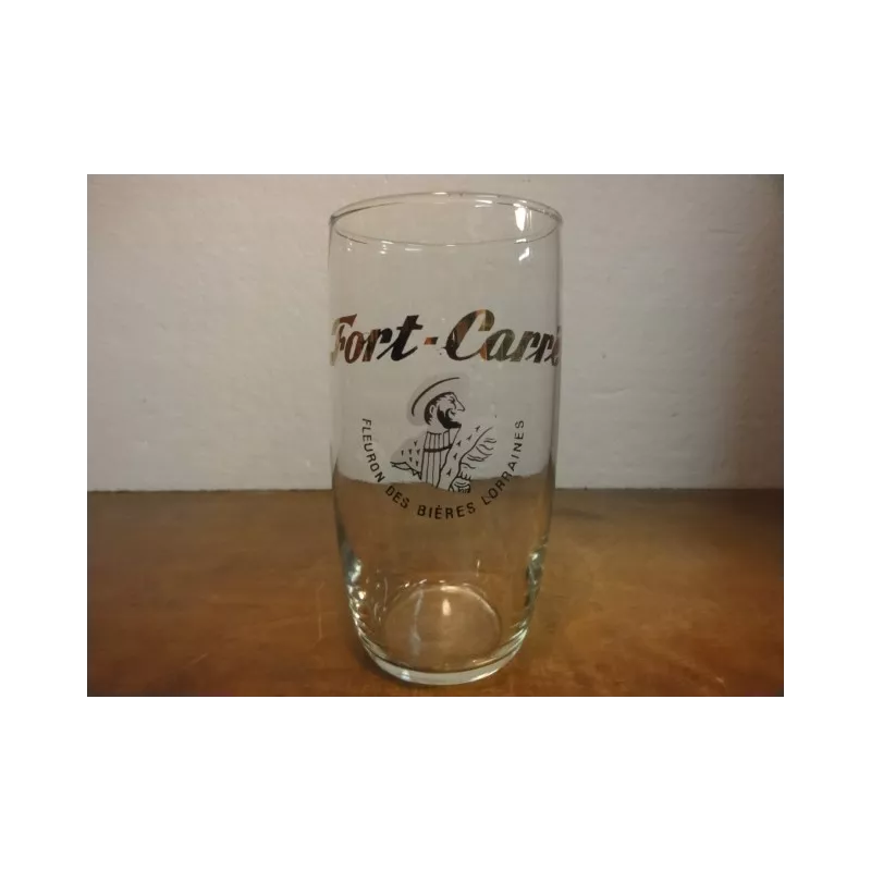 1 VERRE FORT CARRE 25CL HT. 12.50CM