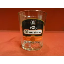 1 VERRE RHUM DAMOISEAU HT. 7.70CM