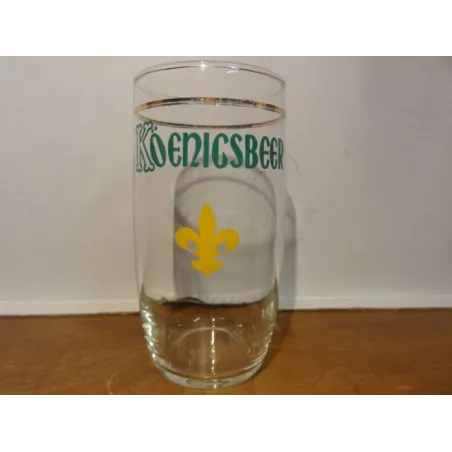 1 VERRE KOENIGSBEER 25CL