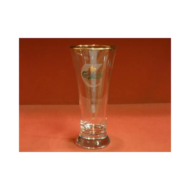 1 VERRE CARLSBERG 25CL HT. 17.20CM