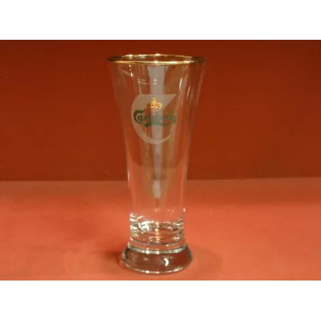 1 VERRE CARLSBERG 25CL HT. 17.20CM