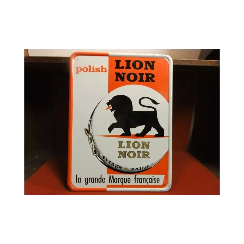 1 TOLE CIRAGE LION NOIR