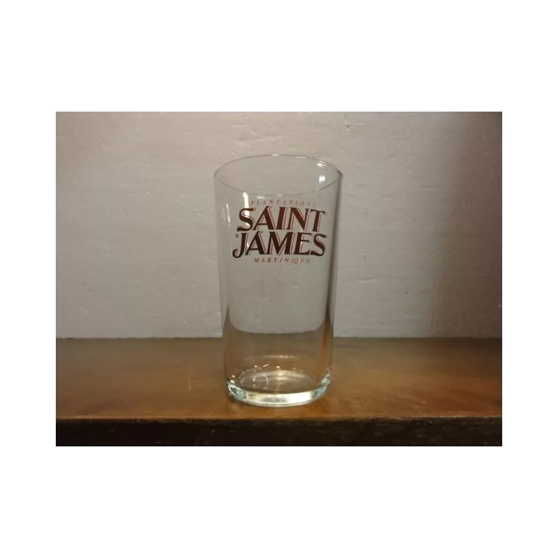 6 VERRES RHUM SAINT JAMES  HT. 11.50CM