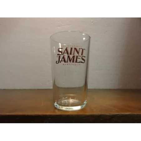 6 VERRES RHUM SAINT JAMES  HT. 11.50CM