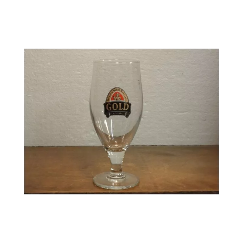 1 VERRE GOLD DE KANTERBRAU 25CL