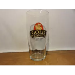 1 VERRE KANTERBRAU  GOLD 25CL