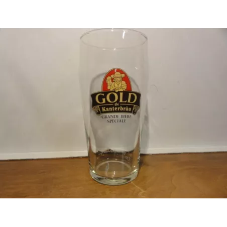 1 VERRE KANTERBRAU  GOLD 25CL