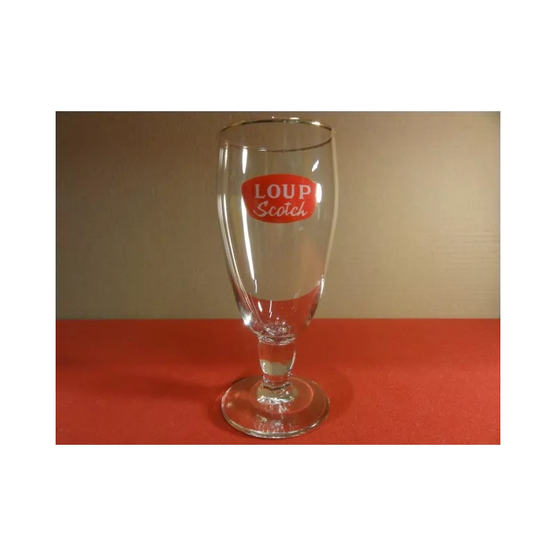 1 VERRE LOUP SCOTCH 25CL