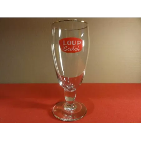 1 VERRE LOUP SCOTCH 25CL